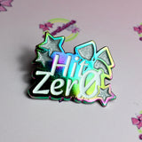 Cheerleading Hit Zero Rainbow Enamel Pin
