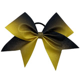 Gold to Black Ombre Glitter Bow