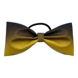 Gold to Black Ombre Glitter Bow