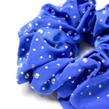 Satin Rhinestone Scrunchies (6 shades available)