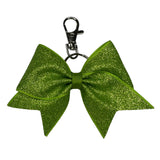 Glitter Bow Keyring