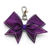 Tiana Rhinestone Bow Keyring