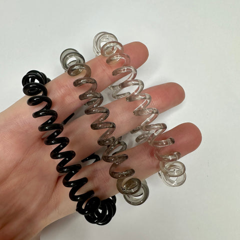 Spiral Cord Hair Ties