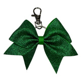 Glitter Bow Keyring