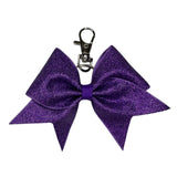 Glitter Bow Keyring