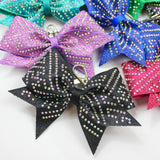 Aisha Rhinestone Bow Keyring