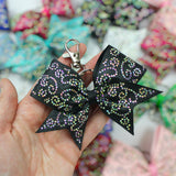 Isabella Rhinestone Bow Keyring
