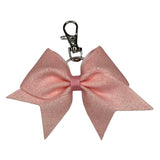 Glitter Bow Keyring