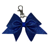 Glitter Bow Keyring