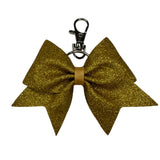 Glitter Bow Keyring