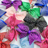 Gianna Rhinestone Bow Keyring