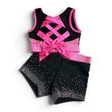 Tokyo Rhinestone Crop Set