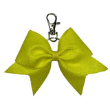 Glitter Bow Keyring