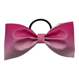 Pink Ombre Glitter Bow