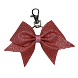 Glitter Bow Keyring