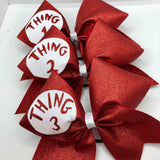 Thing 1 & Thing 2 Bows