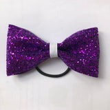 Amethyst Tailless Glitz Bow