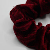 Burgundy Velvet Scrunchie