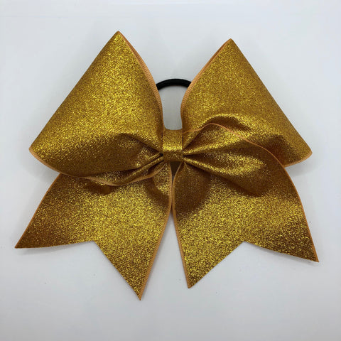 Gold Glitter Bow
