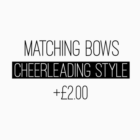 Cheerleading Style (+2.00) - Bowalicious Bows UK