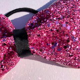 Pink Tailless Glitz Bow - Bowalicious Bows UK