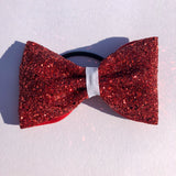 Ruby Tailless Glitz Bow - Bowalicious Bows UK