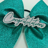 Congratulations Glitter Bow