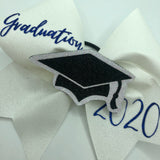 Graduation Glitter Bow
