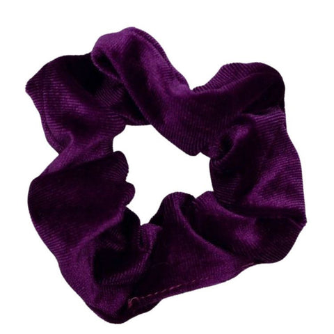 Violet Velvet Scrunchie