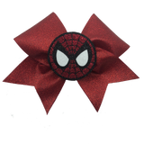 Spiderman Glitter Bow