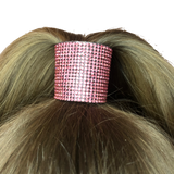 Large rhinestone hair cuff